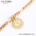 75056 Popular fashion lady jewelry simple cheap design GZ stone bracelet with flower shape